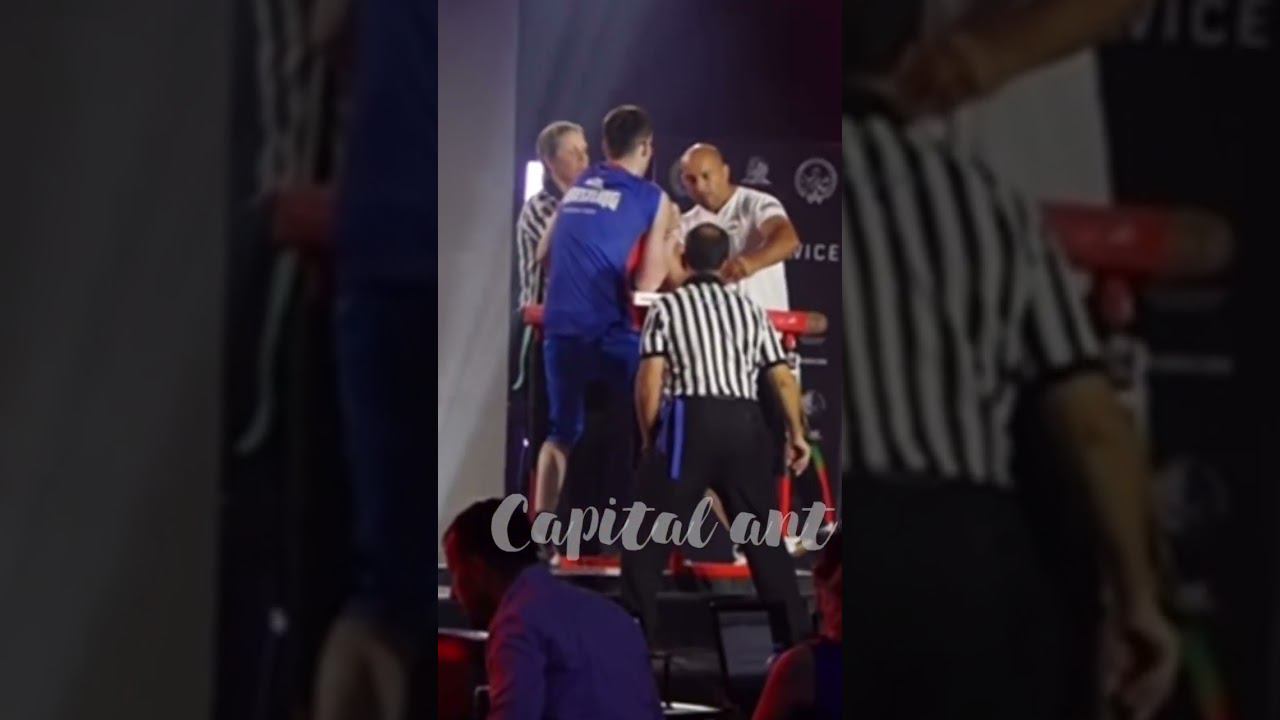 Георгий Таутиев / Цветан Гашевский чемпионат Европы по армрестлингу 2017