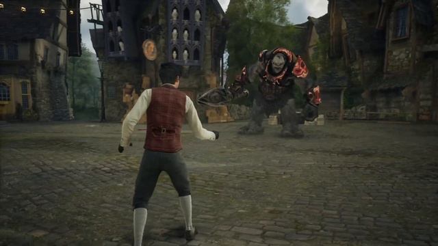 Троль в доспехах: Хогвартс Наследие! Hogwarts Legacy Boss