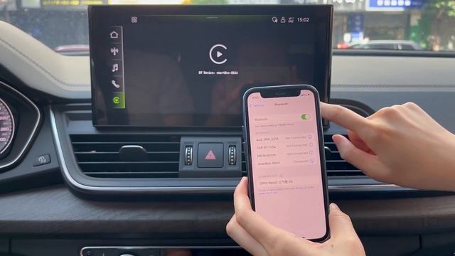 CARABC Wireless Apple Carplay Dongle , Wired to Wireless, USB Adapter Dongle