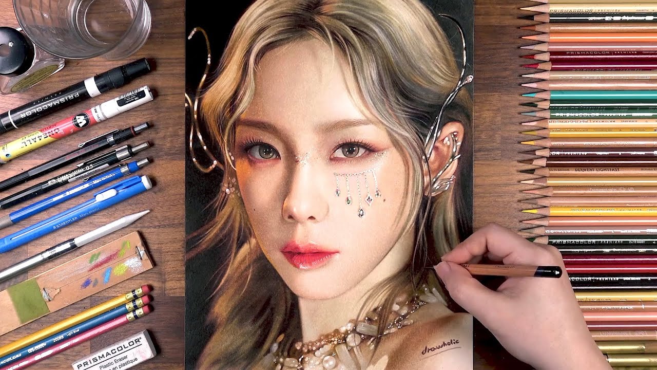Drawing TaeYeon 태연 - INVU   Drawholic
