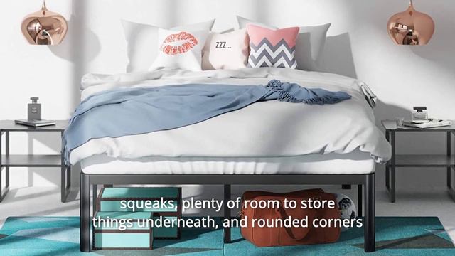 Zinus Van 16 Inch Metal Platform Bed Frame With Steel Slat Support Review