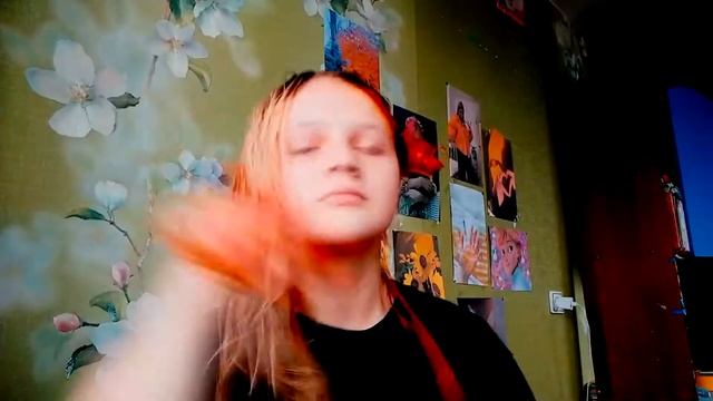 покрасила ПОЛОВИНУ ГОЛОВЫ дома (сплит)