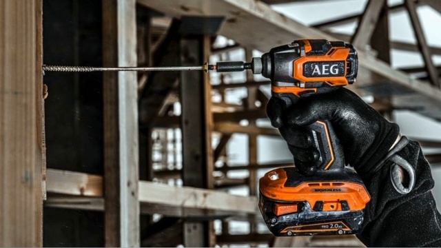 Cамый компактный УЛЬТРАЛЁГКИЙ импакт 200 Nm 18V AEGRIDGID bss18sbl