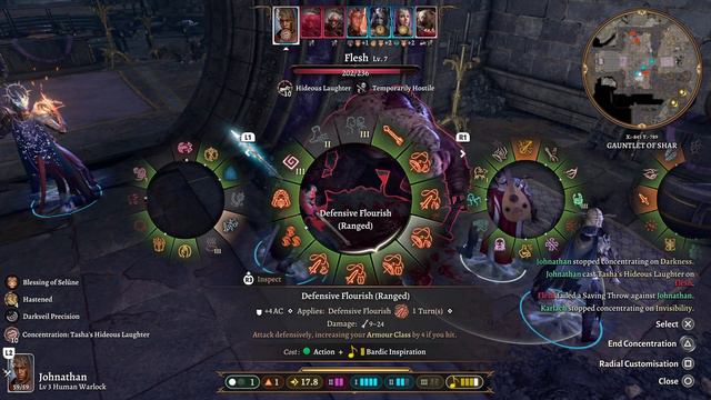 Baldur's Gate 3 | Balthazar Fight Runepowder Easy Strategy! Bard/Warlock Is OP! (PS5) #baldursgate3