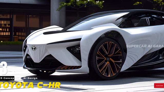 Toyota CHR All New 2025 Concept Car A.I Design Artificial Intelligence Design