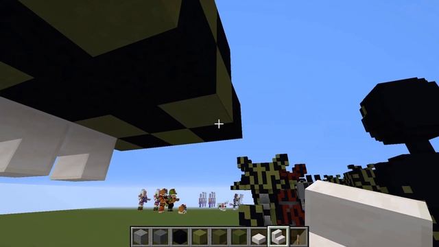 Minecraft Tutorial RE-DO: Updated Phantom Mangle Statue (Five Nights At Freddy's 3)