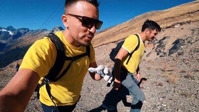 Поселок Домбай, Карачаево-Черкесия. Поход на гору Mussa-Achitara 24 октября 2020 год