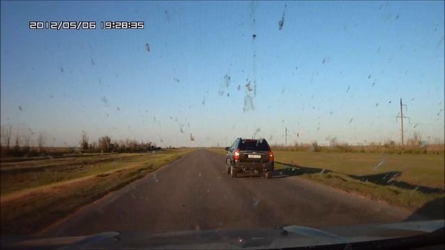 Ford Kuga, разгон со 150 до 185кмч, обгон Kia