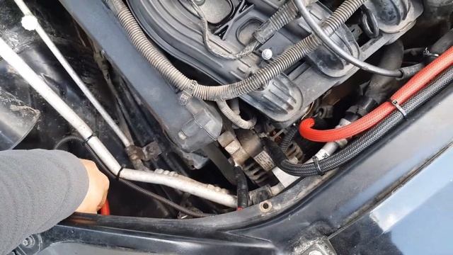 Силовая проводка для автозвука по дешману. Переделал дубляж. Напряжение на генераторе и акуме.