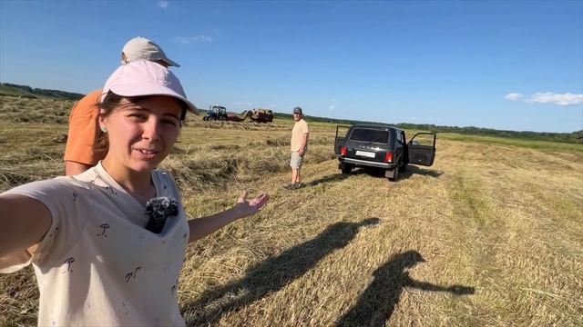 ? СЕНОКОС 2023 БЬЕТ РЕКОРДЫ. Пресс-подборщик ДЖОН ДИР 582 работает на все 100%