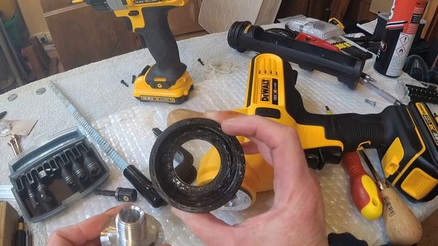 DEWALT DCE Caulking Gun Glue Disaster