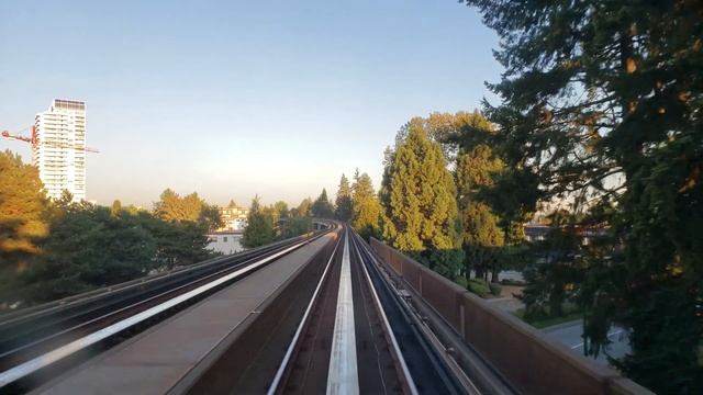 4K Full Expo Line Ride  - Vancouver Skytrain Waterfront Station to King George Station
