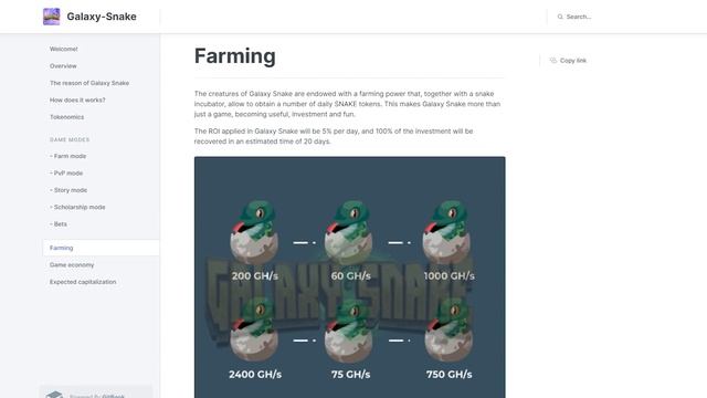 Galaxy Snake - Good Game! A Well Developed Ecosystem!