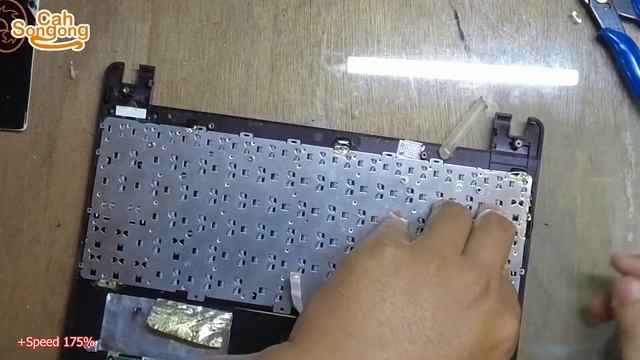 Cara Ganti Keyboard ASUS Eee Pc X101H Replace Keyboard