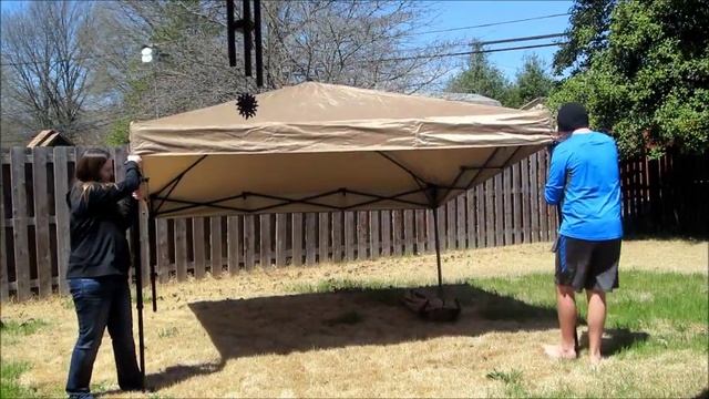 Abba Patio 10 x 10 Pop Up Canopy - Review & Demo!