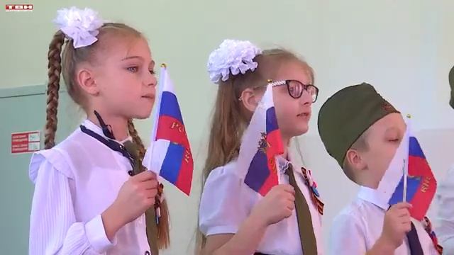 Юнармейцы в Листвягах.