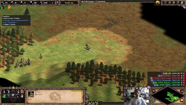 УДИВИЛИ ПИКОМ КИТАЙСКИЙ СТАК | TG с Винчом в Age Of Empires 2
