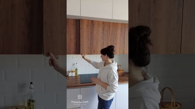 Обзор Кухни Сканди Минимализм. Мебель VAM . Кухня краснодар