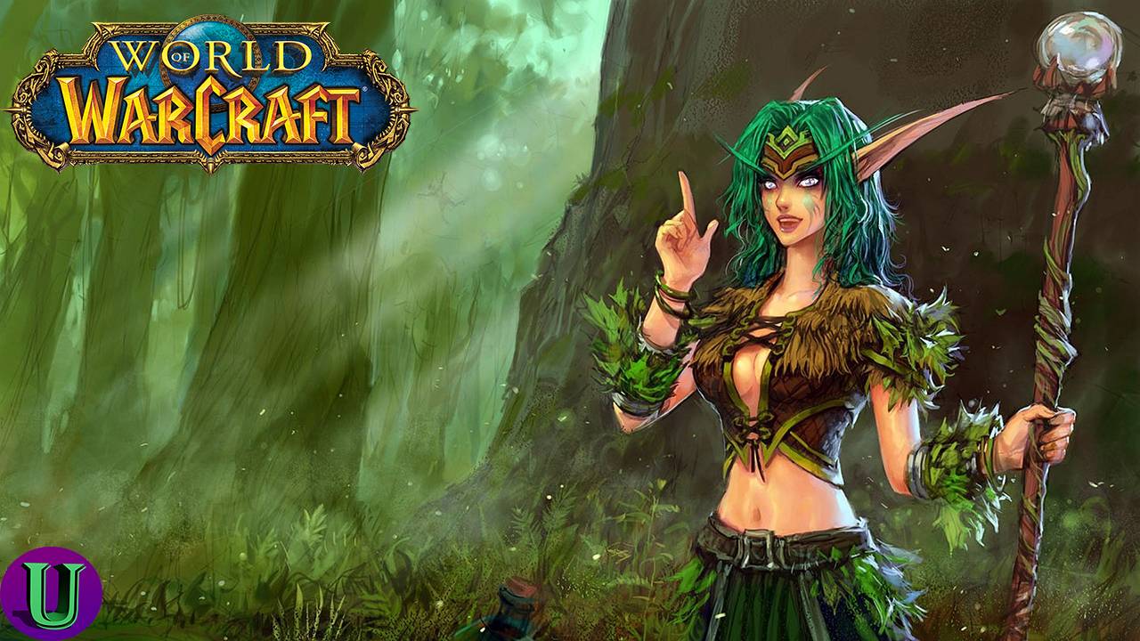 World Of Warcraft Classic. Друид, ночной эльф
