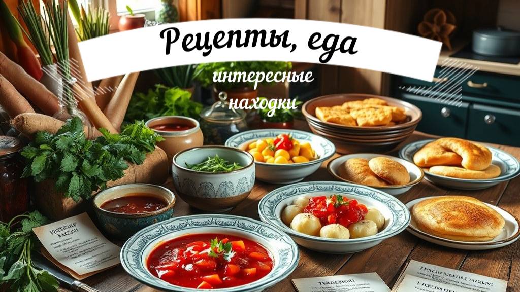 Рецепты, еда