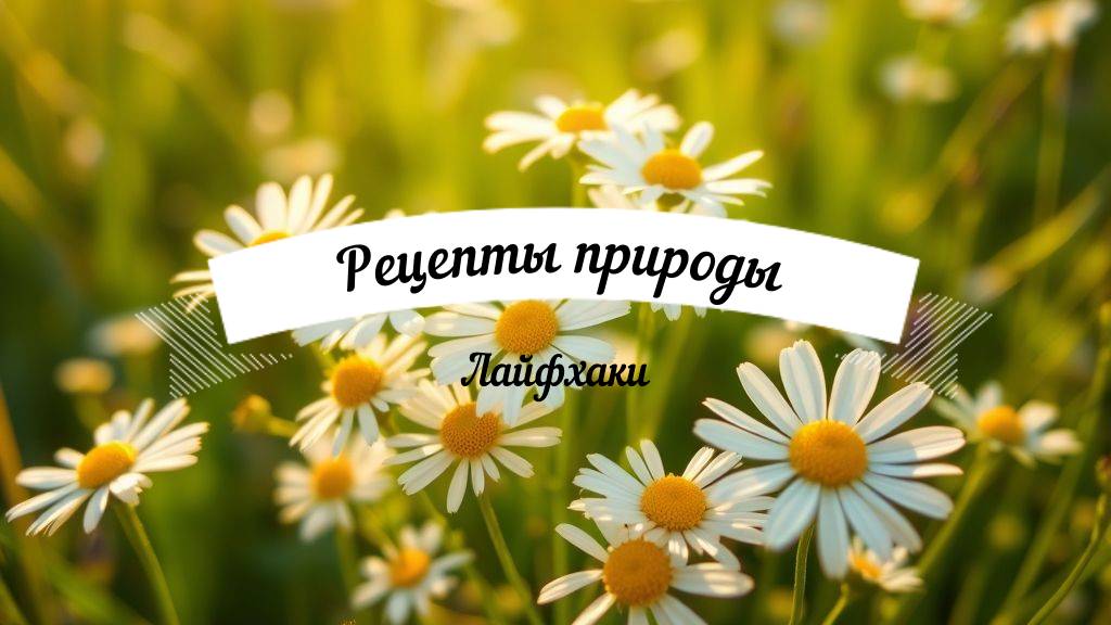 Рецепты природы