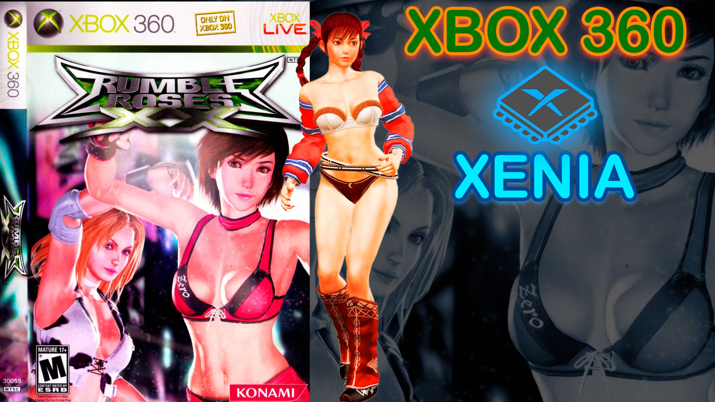 Rumble Roses XX | Gameplay | XENIA MASTER | COMENTADO | NO COMENTADO