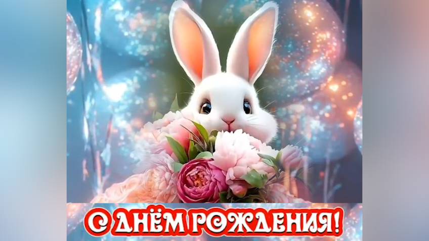 Для тебя! С днём рождения!