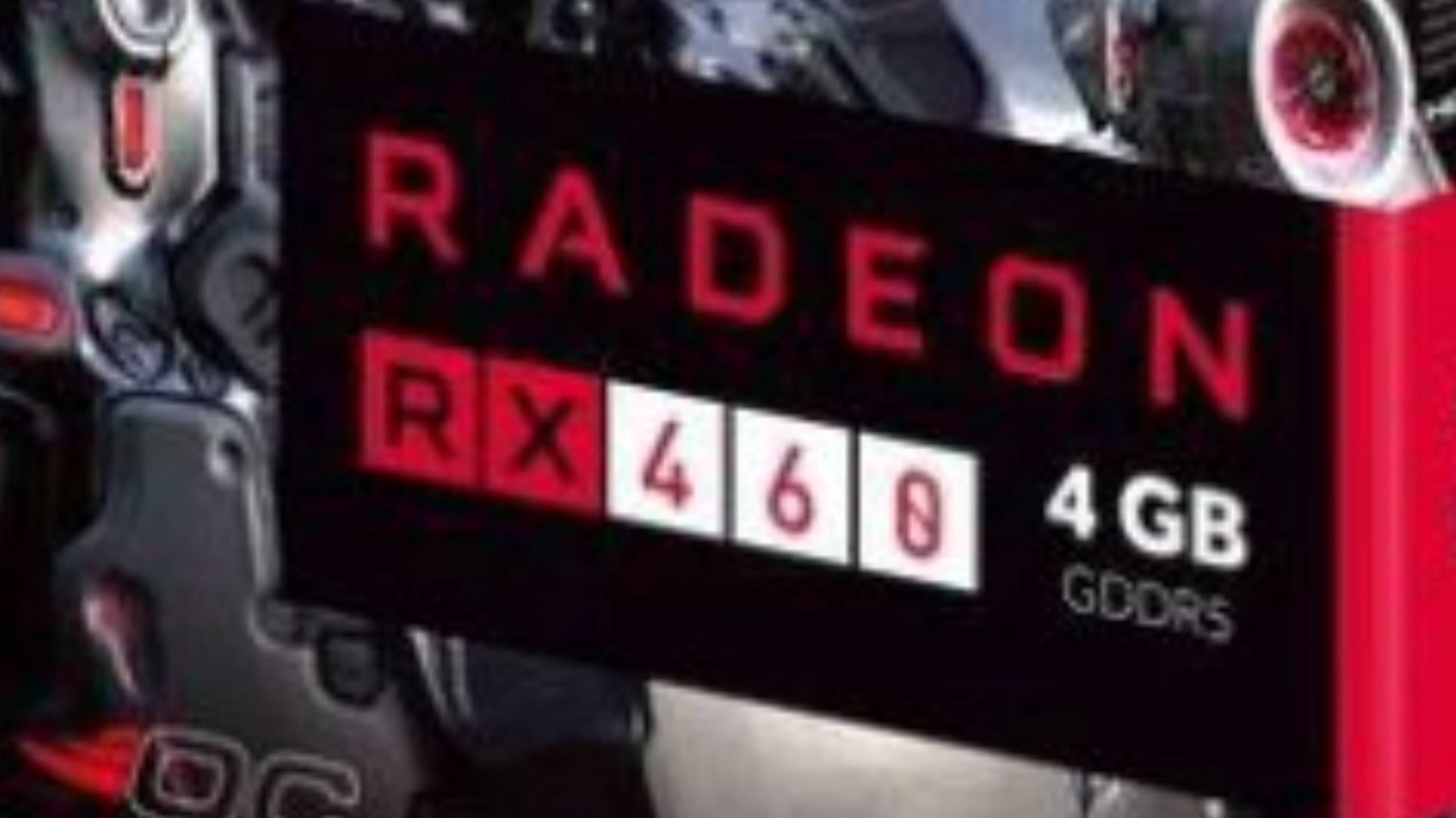 RX 460 4 GB/FX 6350