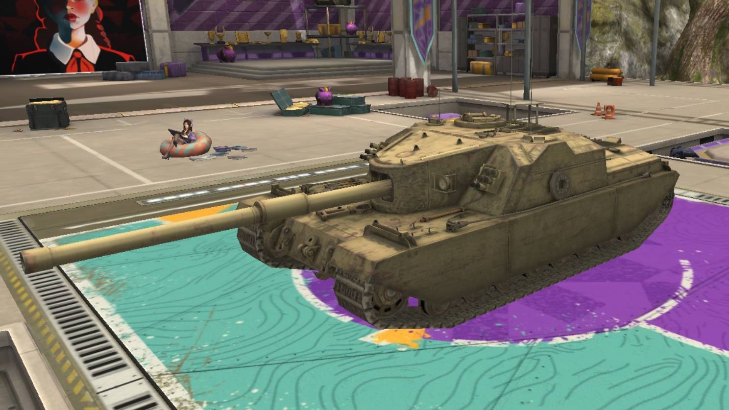 FV 205b Alligator (Великобритания, пт-сау, 10 уровень)