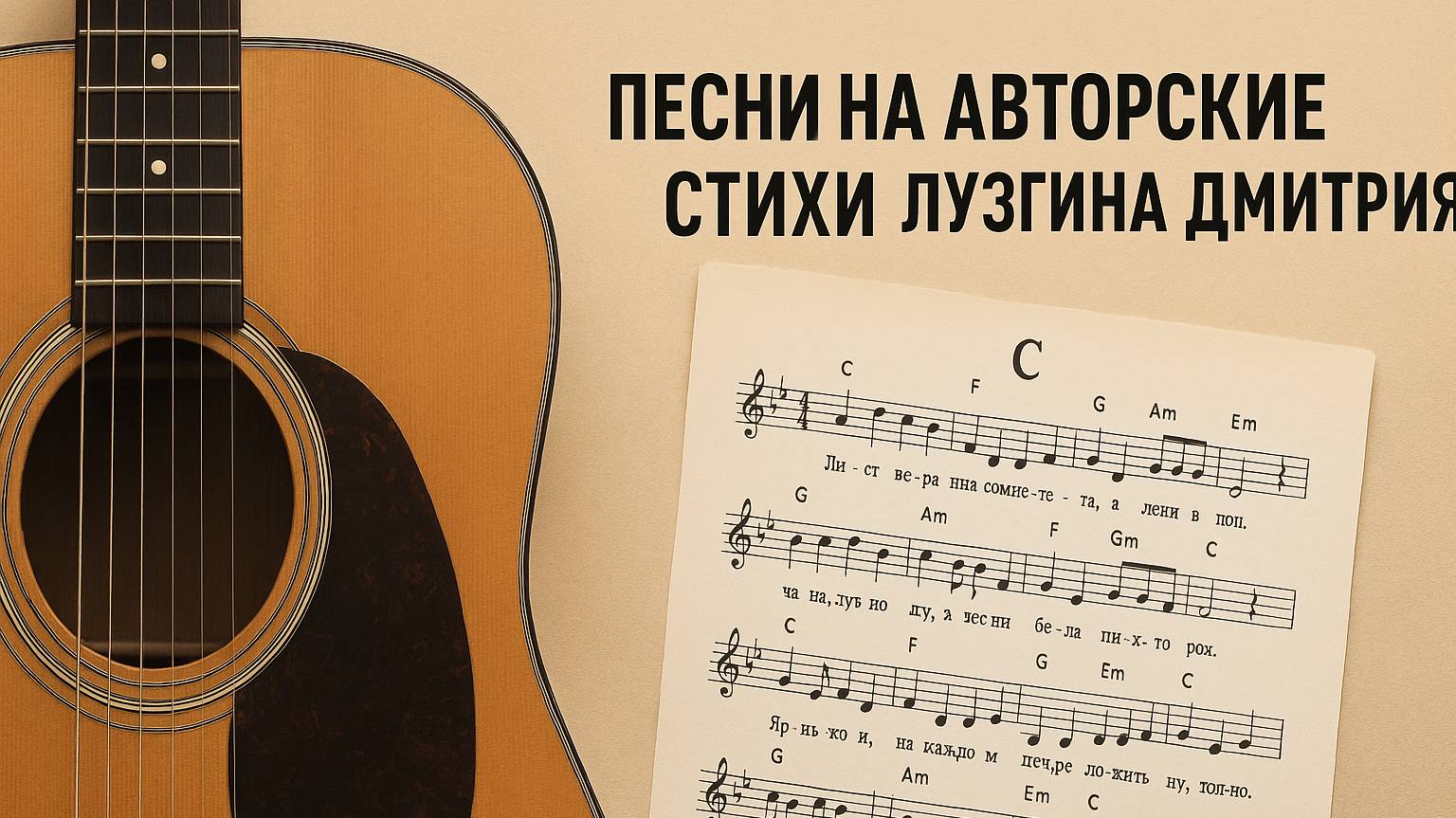 Песни на авторские стихи