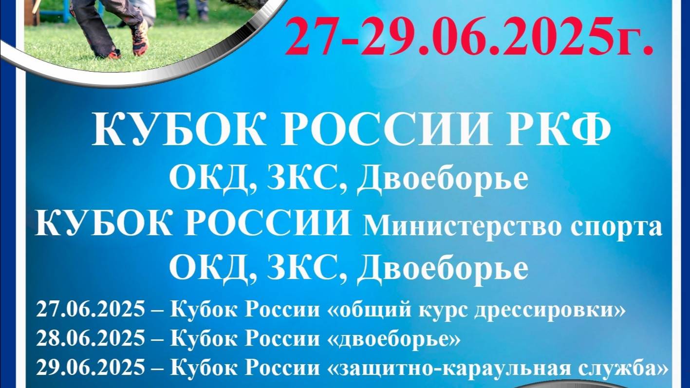 Кубок России 2025 по ОКД/ЗКС/Двоеборье, Александров
