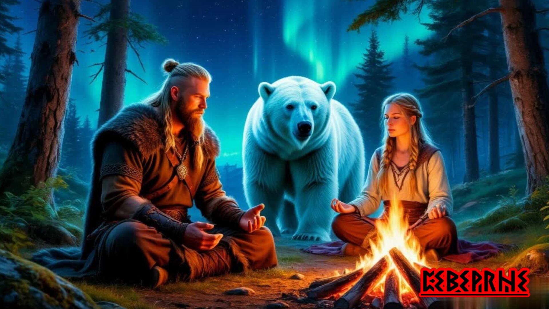 Лесной поход🌲Северян🔥👍