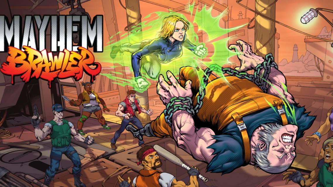 Mayhem Brawler герой дельфин