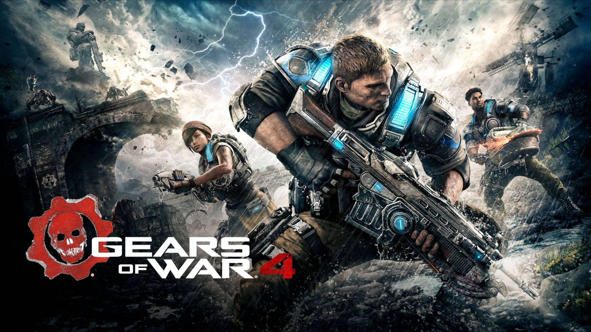 Прохождение Gears of War 4 - Linux Manjaro KDE 6.3.4 R7 5950X + RX 7900 XT
