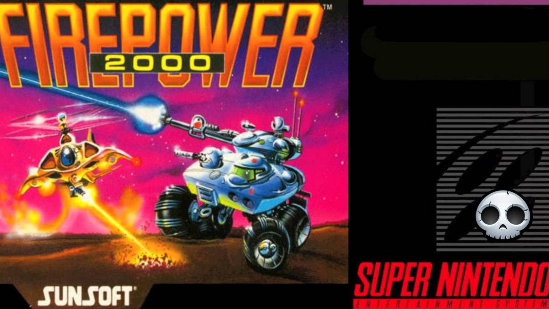 Super Nintendo (Snes) 16-bit Firepower 2000 / Огневая Мощь 2000 Прохождение / Long Play