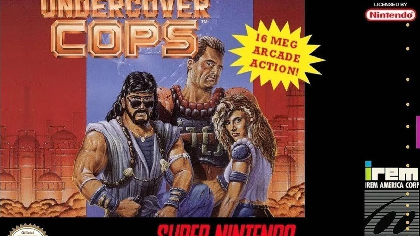 Super Nintendo (Snes) 16-bit Undercover Cops / Копы под прикрытием Прохождение / Long Play