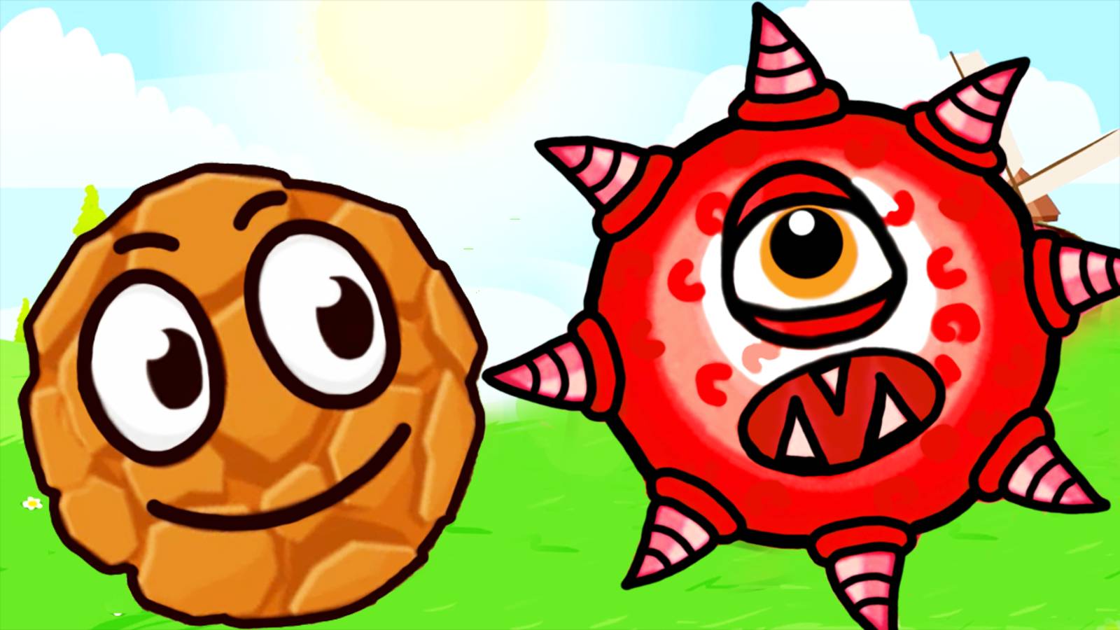 КРАСНЫЙ ШАРИК младший выбирается из плена (Red Ball 5)