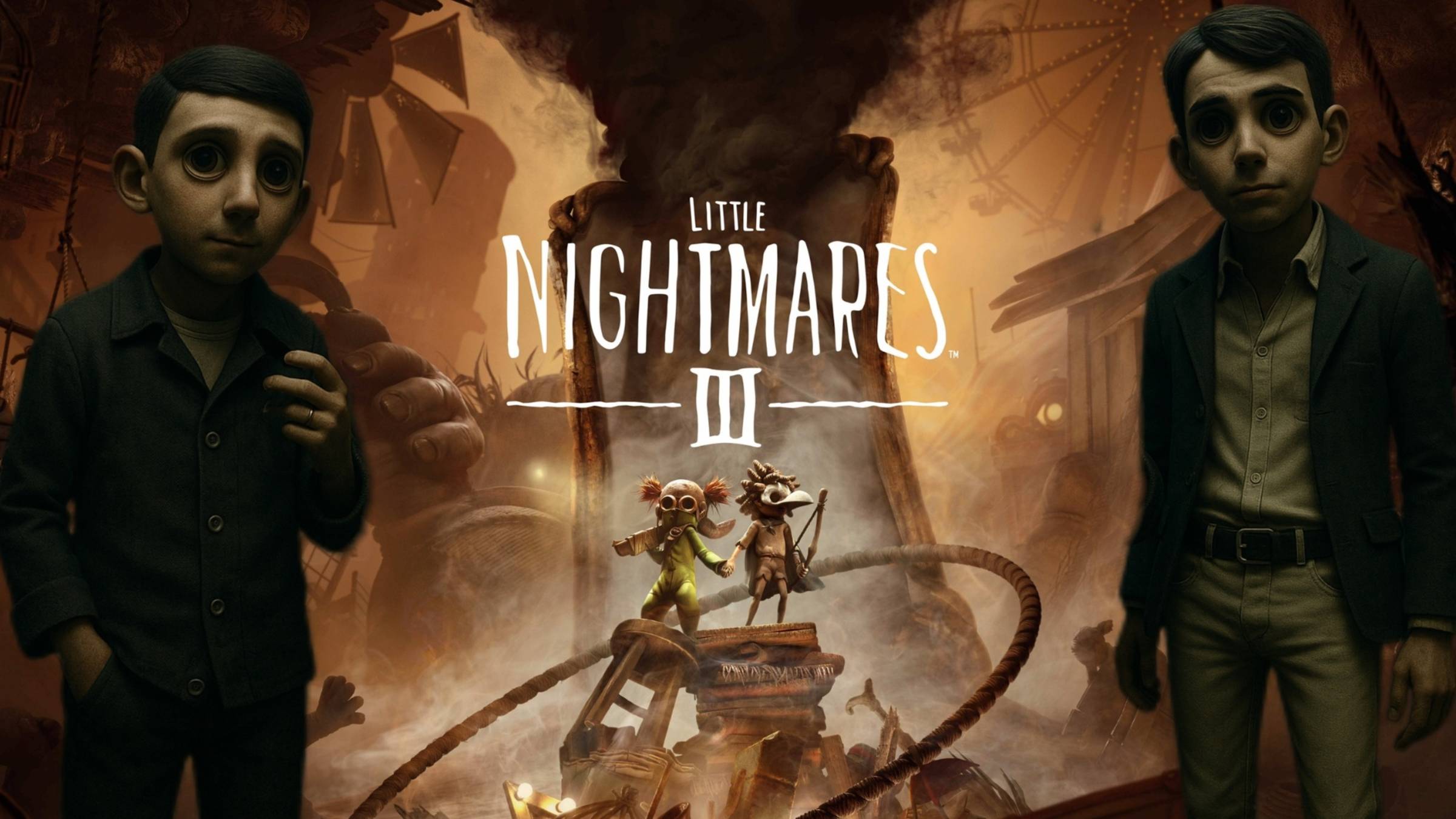 Ко-оп прохождение Little Nightmares 3 (2K 60FPS)