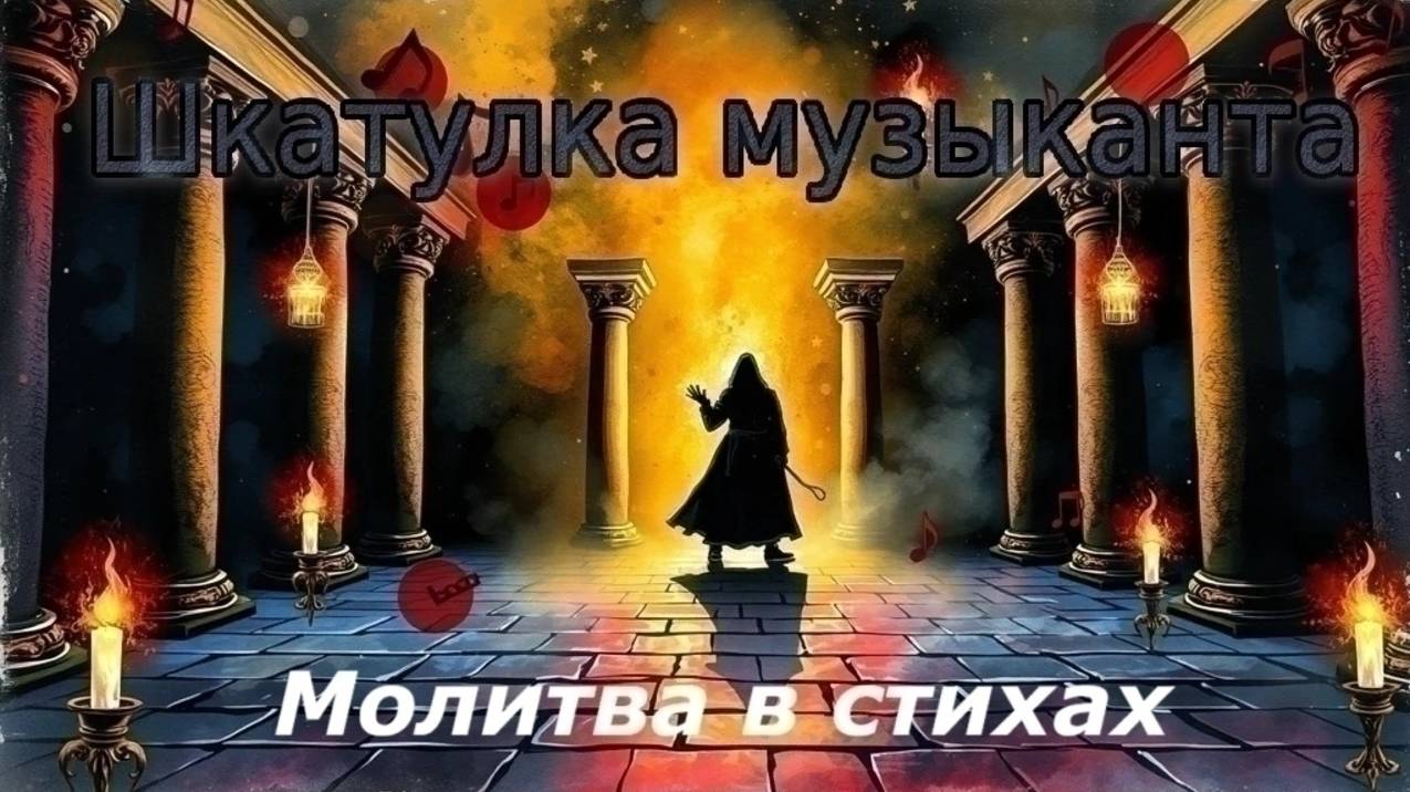 АЛЬБОМ ″МОЛИТВА В СТИХАХ″  ШКАТУЛКА МУЗЫКАНТА