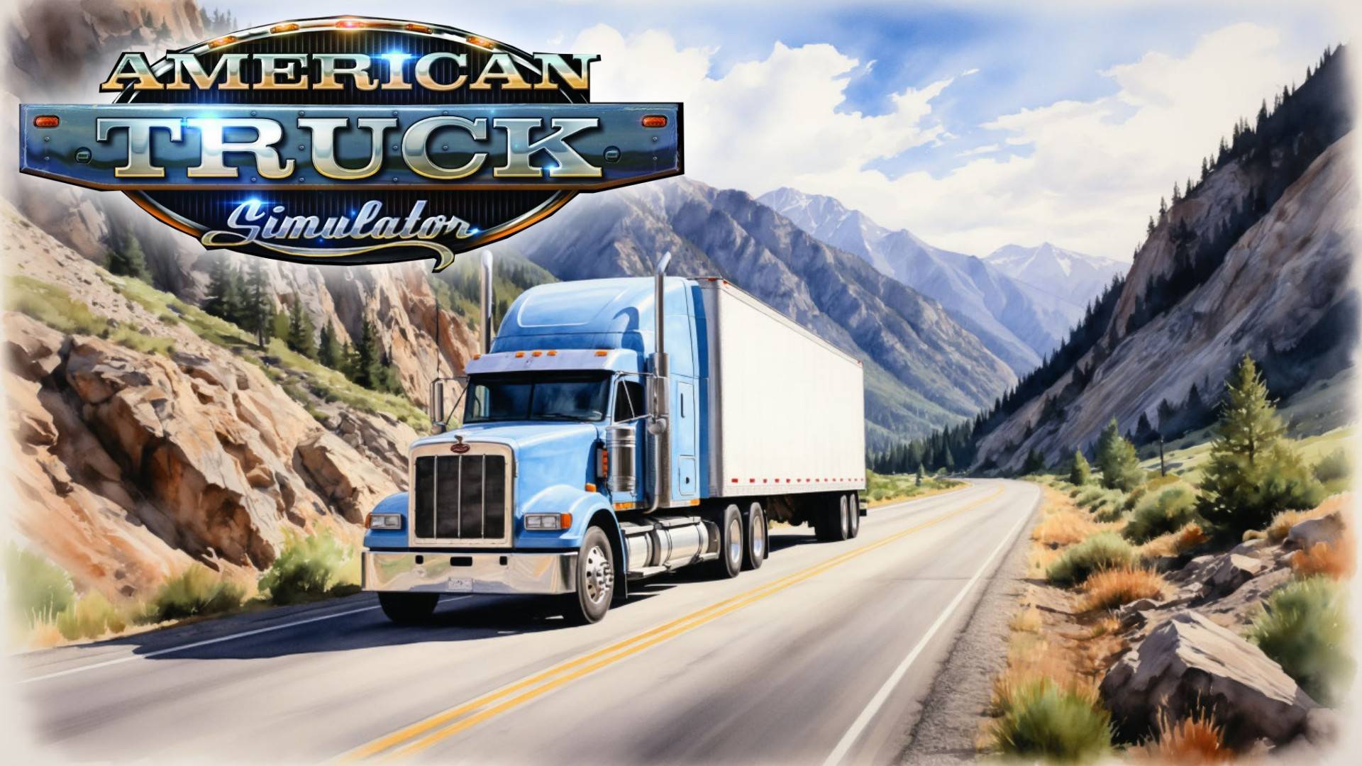 Американский Дальнобойщик. Катаемся по Америке в American Truck Simulator