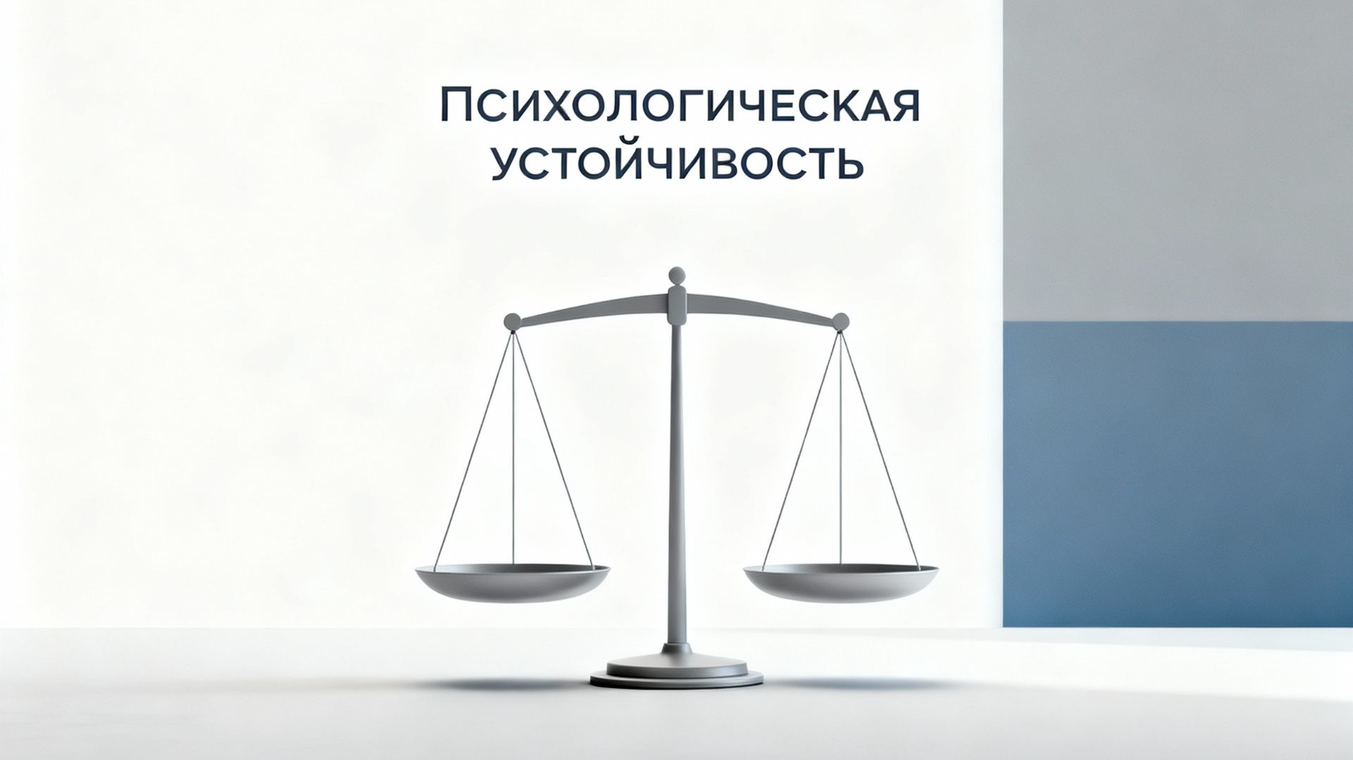 Психологическая устойчивость.