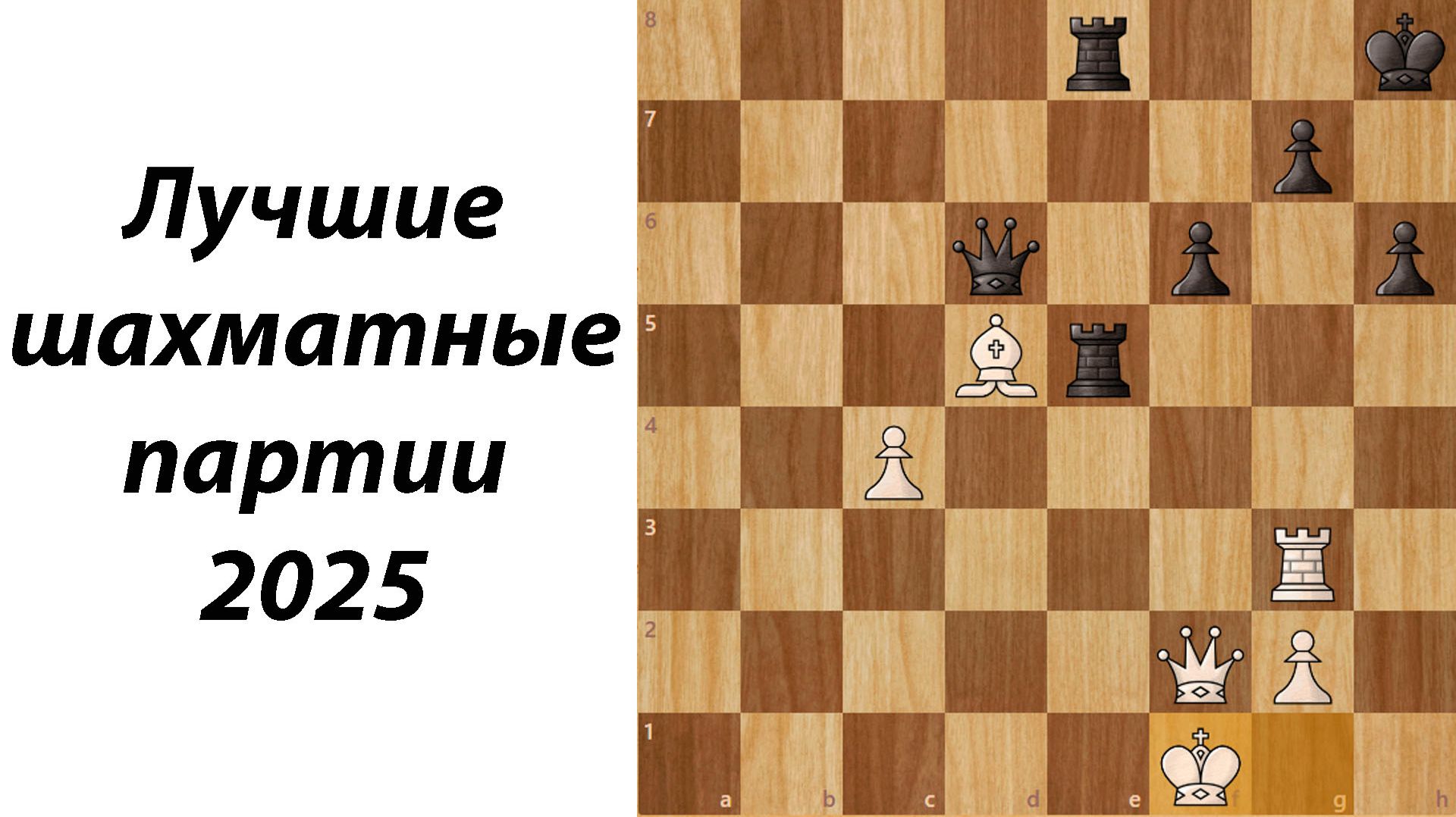 Лучшие шахматные партии 2025