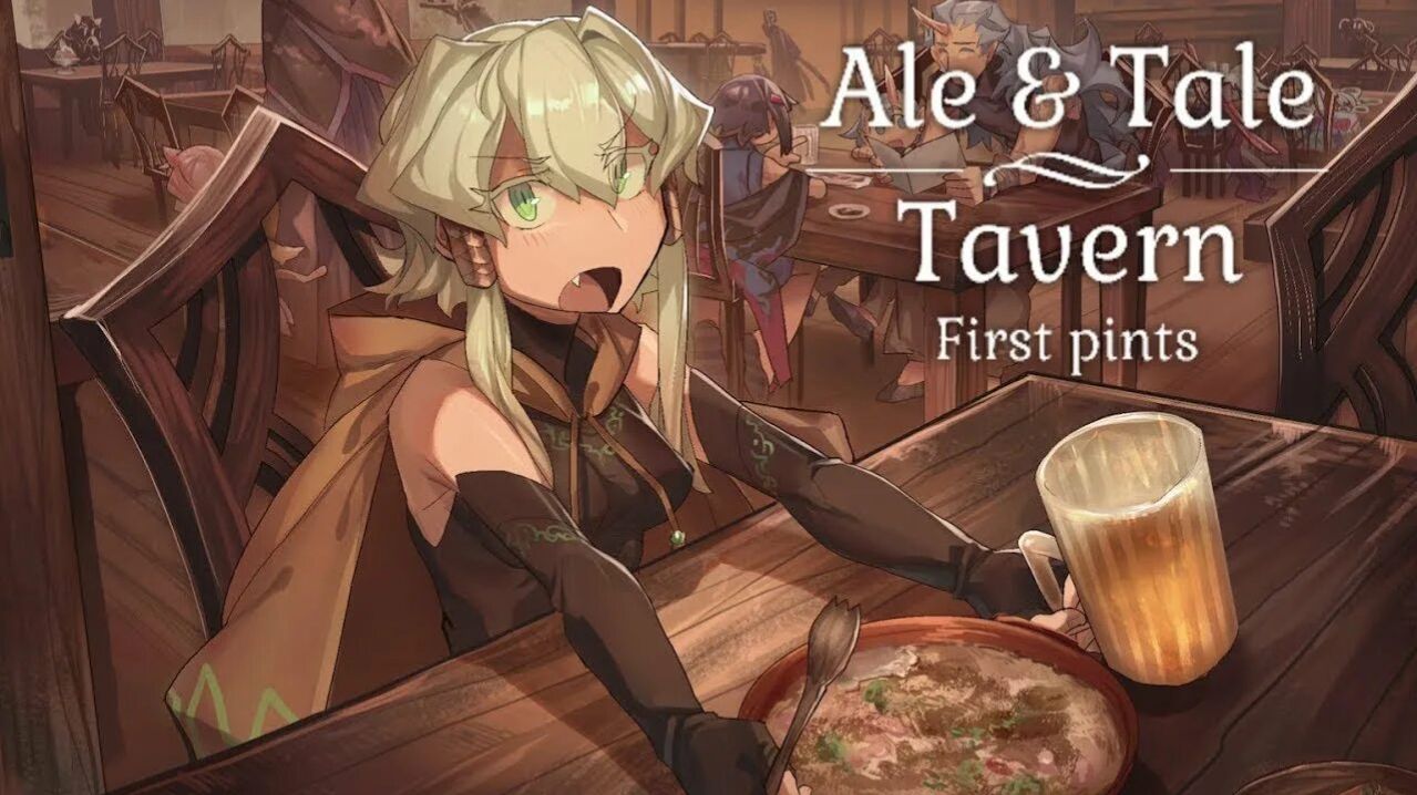ALE &amp; TALE TAVERN FIRST PINTS