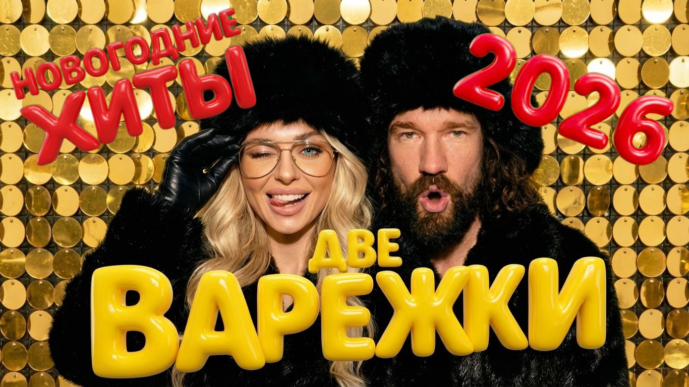 Альбом Новогодних песен ″Две варежки″ от Dahins Band