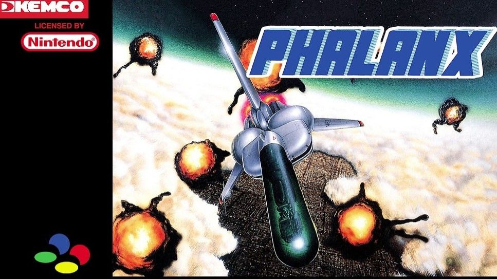 Super Nintendo (Snes) 16-bit Phalanx - The Enforce Fighter A-144/Фаланга: Новейший истребитель А-144