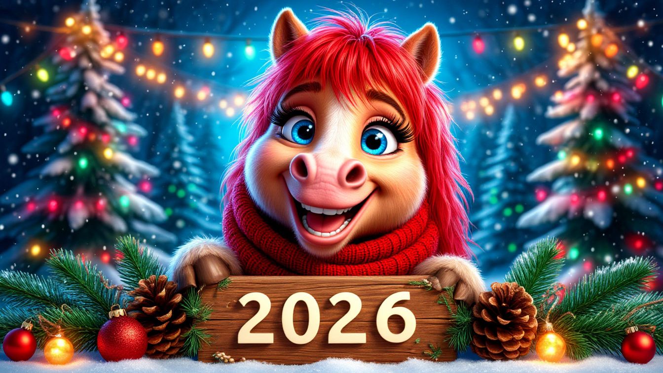 С НОВЫМ 2026 ГОДОМ! ПРИКОЛЬНЫЕ ВЕСЁЛЫЕ ПОЗДРАВЛЕНИЯ  С ГОДОМ ЛОШАДИ!