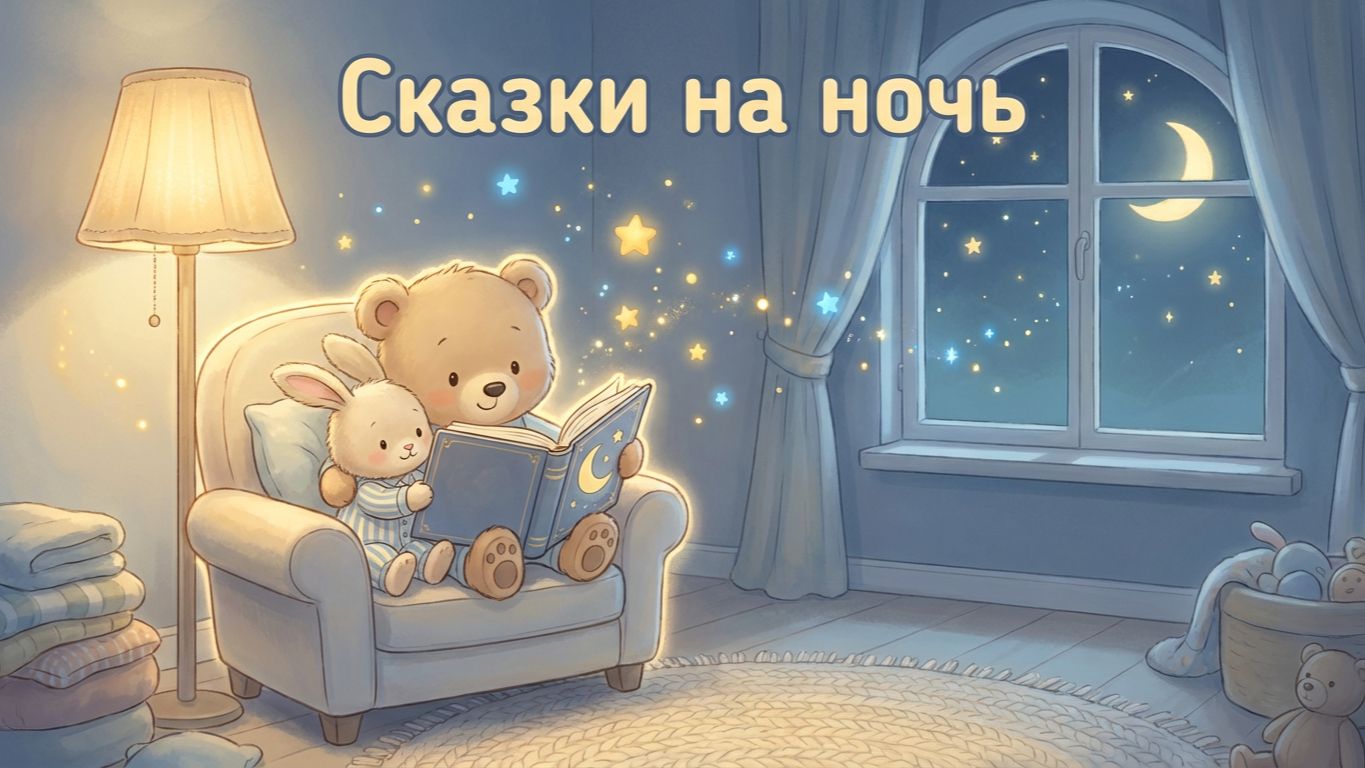 Сказки на ночь — Добрые истории для спокойного сна