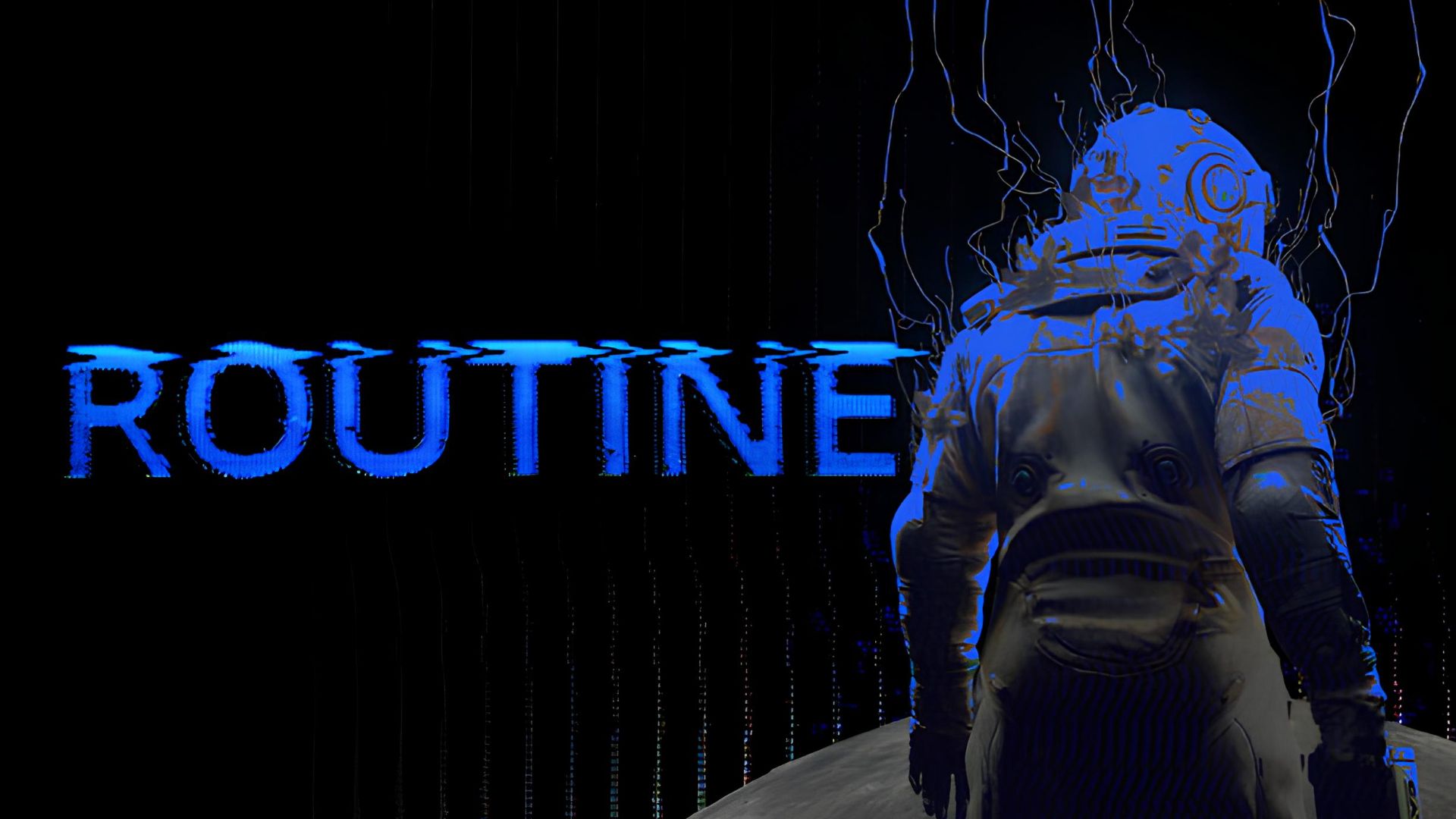 ROUTINE — Полное прохождение | Лунный ретро-футуристичный хоррор