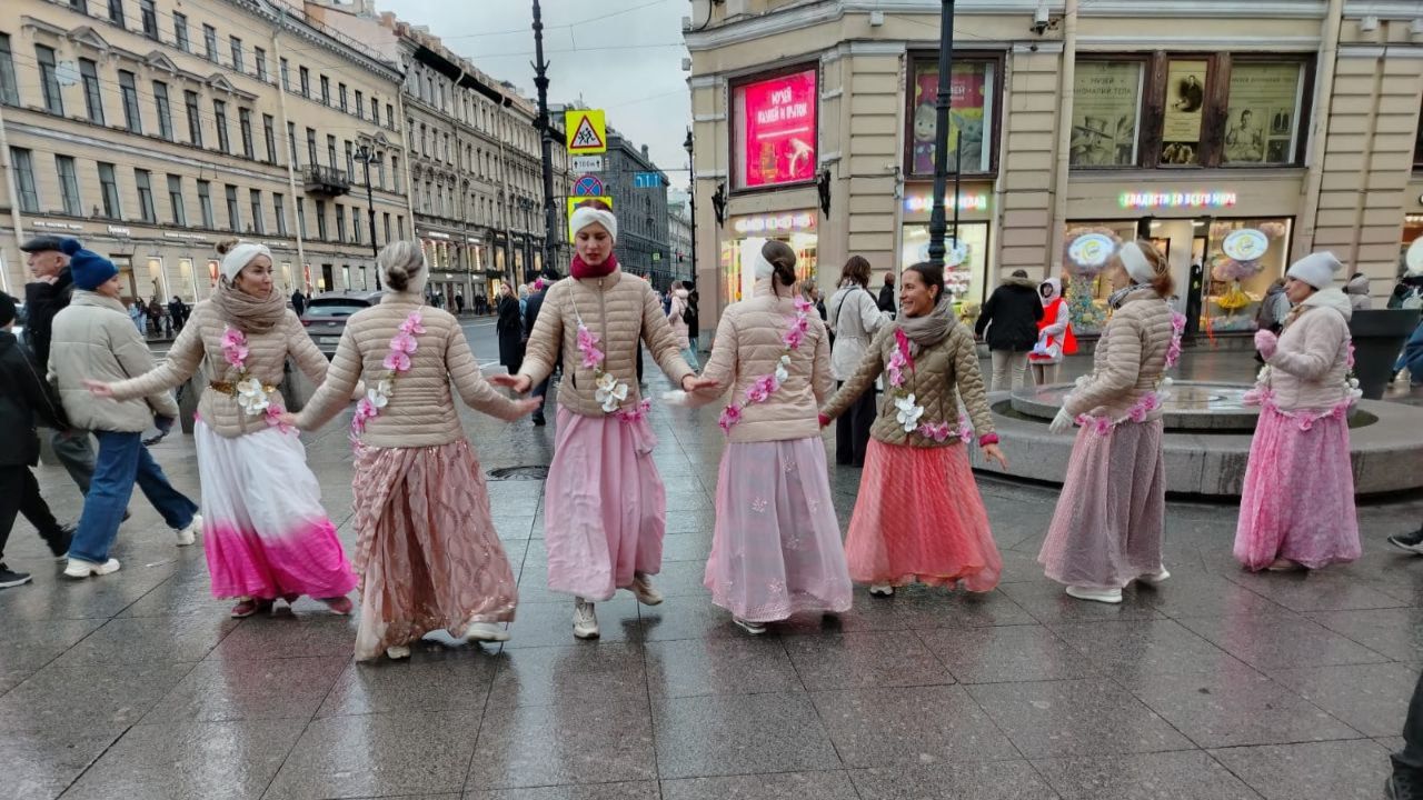 Харинамы в С-Пб.