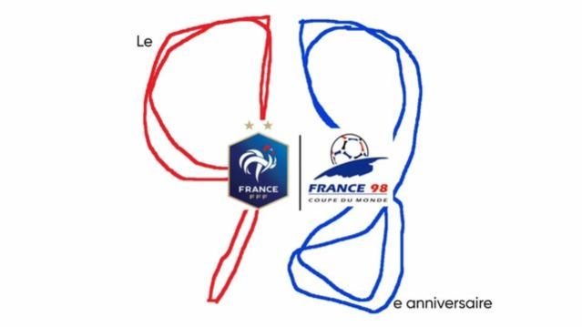 Le 98e anniversaire de la Coupe du monde France 98